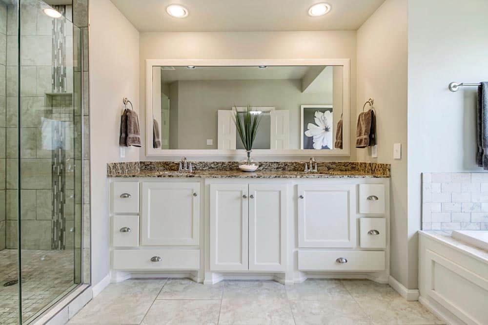 White Bathroom Cabinets