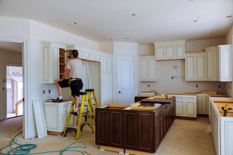 A Kitchen Cabinet Making